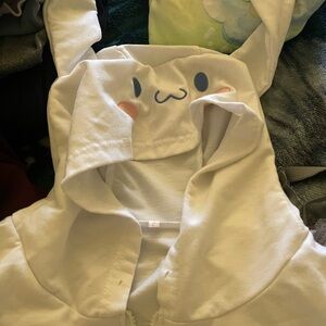 Cinnamon roll zip up hoodie size 2 plus size